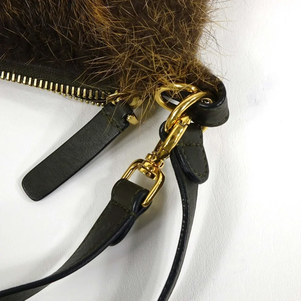 Marni Three-in-One Convertible Fur Backpack